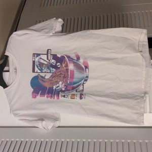 white Vapor95 tee, size medium